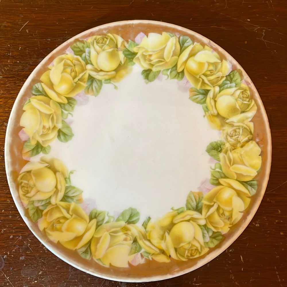 ANTIQUE HAND PAINTED PM BAVARIA PORZELLANFABRIK MOSCHENDORF